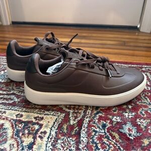 Lululemon Cityverse Sneakers Size 9 Torched Brown Light Ivory